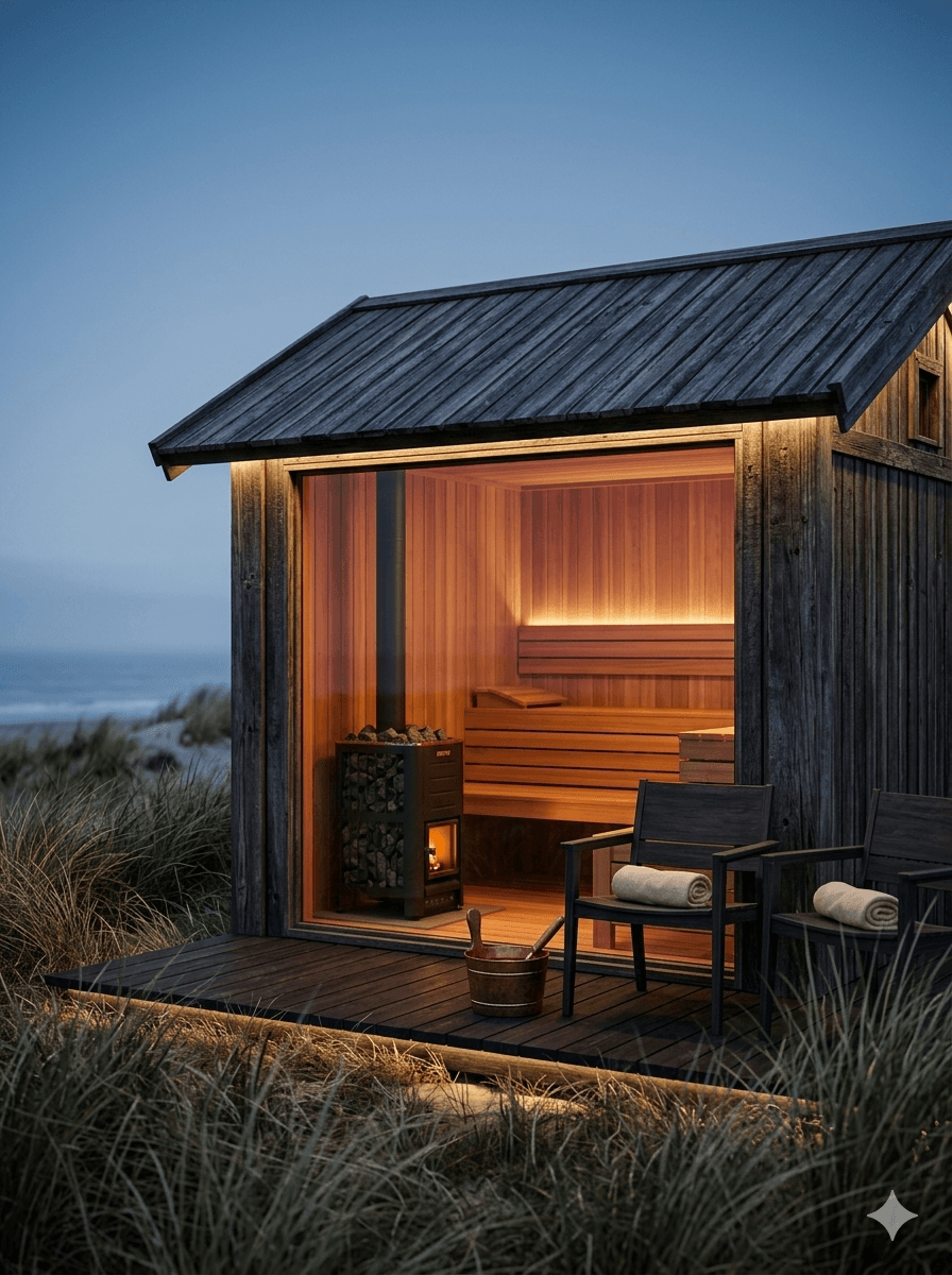 Wellness-Transformation Ferienhaus